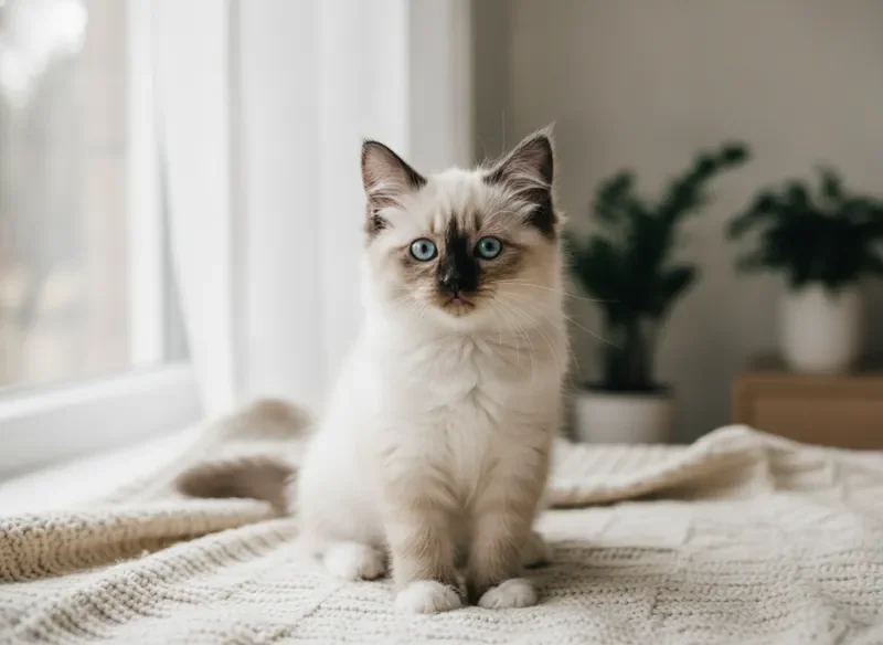 Luna - Seal Point Ragdoll Kitten